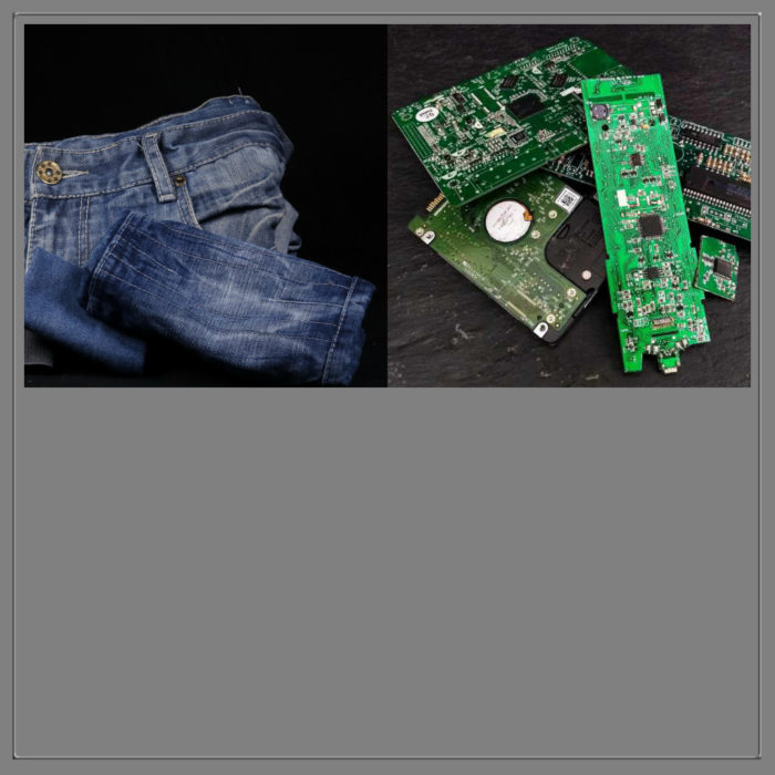 Schmuck - Upcycling [Elektronik | Jeans ]